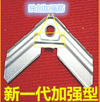 Factory direct corner code galvanized air pipe corner code common plate flange air pipe angle code stainless steel angle code thickness 1 0mm