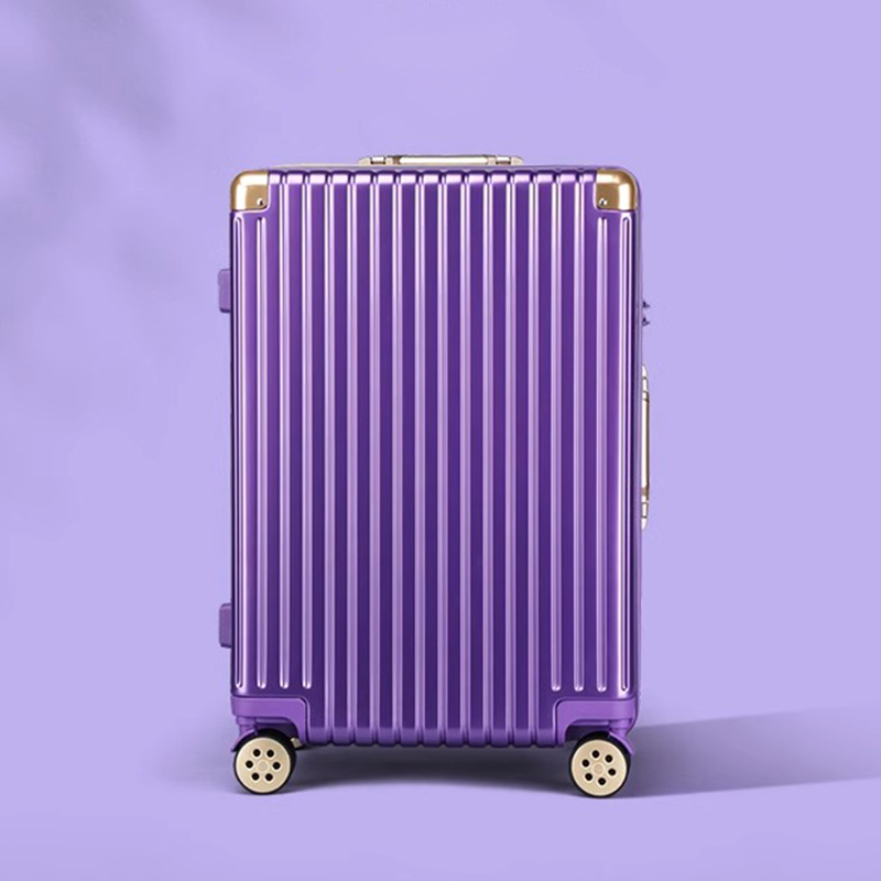 Purple Suitcase for Women, 2026 New Model, High-Looking Carry-On Luggage 20inch Ultra-Light Trolley Case for Men, High-End Feel, Suitable for Boarding Purple Suitcase for Women, 2026 New Model, High-Looking Carry-On Luggage 20inch Ultra-Light Trolley Case for Men, High-End Feel, Suitable for Boarding