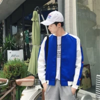 Mùa thu 2018 thường trai xu hướng áo khoác đồng phục bóng chày Hàn Quốc phong cách thời trang sinh viên áo khoác hoang dã áo bomber