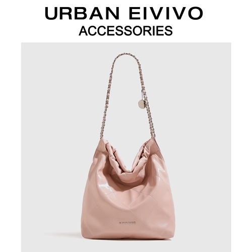 Вместительная и большая цепь, мусорный мешок, сумка на одно плечо, в стиле Шанель, премиум класс