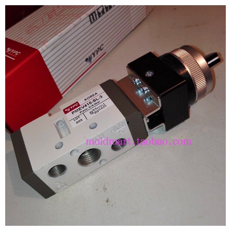 YPC solenoid valve PMEV410SL3 manual air valve PMEV410SLB3 new