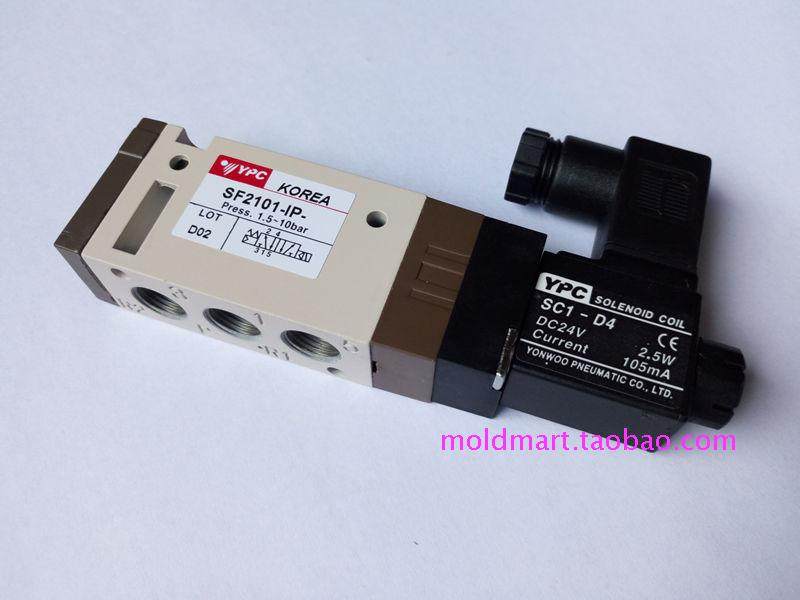 YPC Korea solenoid valve SF2101IPSC1D4 coil 24V fast valve 2 5W105mA