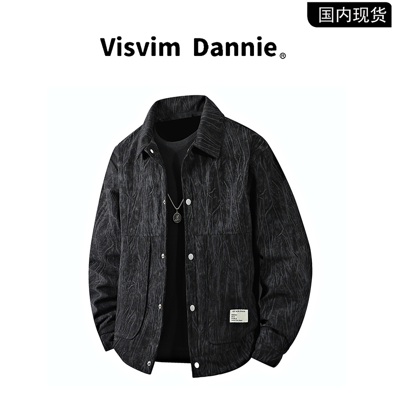 [Brand Clearance] Visvim Dannie New Spring and Autumn Men's Lapel Jacket, Large Size Coat for Women