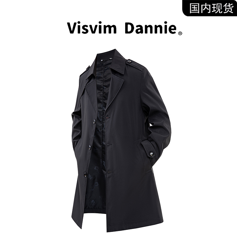 【Снятие со склада бренда】 мужская ветровка средней длины VISVIM DANNIE в деловом стиле tooling jacket