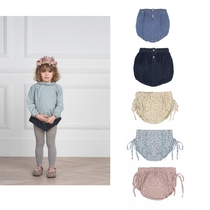 Ran fish shop AW18 Spanish yellow pelota pumpkin pants shorts recommended summer New