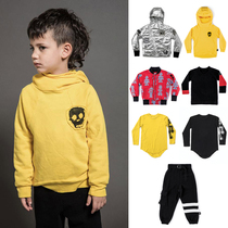 Ran fish shop NUNUNU baby hooded cotton suit baseball suit inside base shirt leisure summer New