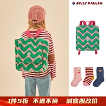50 Ranyupu Jelly mallow AW23 childrens schoolbag backpack mid-calf socks cotton socks