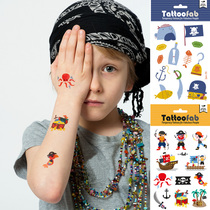 French tattoofab environmental protection childrens tattoo stickers soybean oil extraction parent-child tattoo stickers waterproof