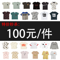 100 yuan special clearance spike fish shop children short sleeve T-shirt long sleeve T-shirt casual shorts
