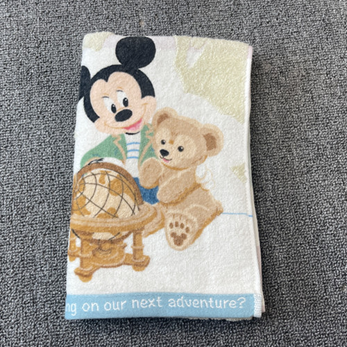 Exported to Japan Original Disney Mickey Duffy Cartoon Pure Cotton Soft and Comfortable Face Wash Towel