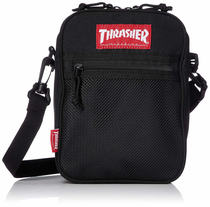 Japan THRASHER flame new BOX LOGO casual mens and womens cross-body bag shoulder bag messenger bag 2 colors