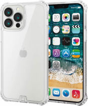 ILili guest ELECOM iPhone 13 Pro Max resistant to ZEROSHOCK transparent cell phone shell