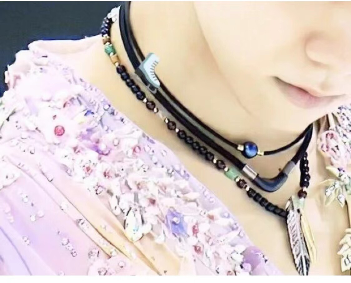 Phiten Farvine Japan Water Soluble Titanium Metex Metex Beauty Titanic Ring Down Knot Sports Fitness Wellness Necklace