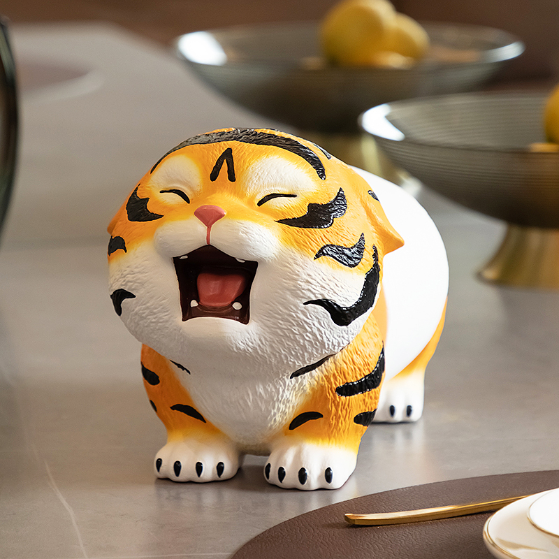 Ingenious Tiger Roll Paper Towel Holder Kitchen Paper Holder Bathroom Tissue Box Dining Table Coffee Table Tv Cabinet Decoration