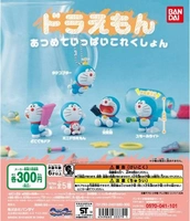 Spot BANDAI Bandai Doraemon Doraemon Doraemon Một con mèo leng keng tay búp bê xoắn trứng 5 - Capsule Đồ chơi / Búp bê / BJD / Đồ chơi binh sĩ figure one piece chính hãng