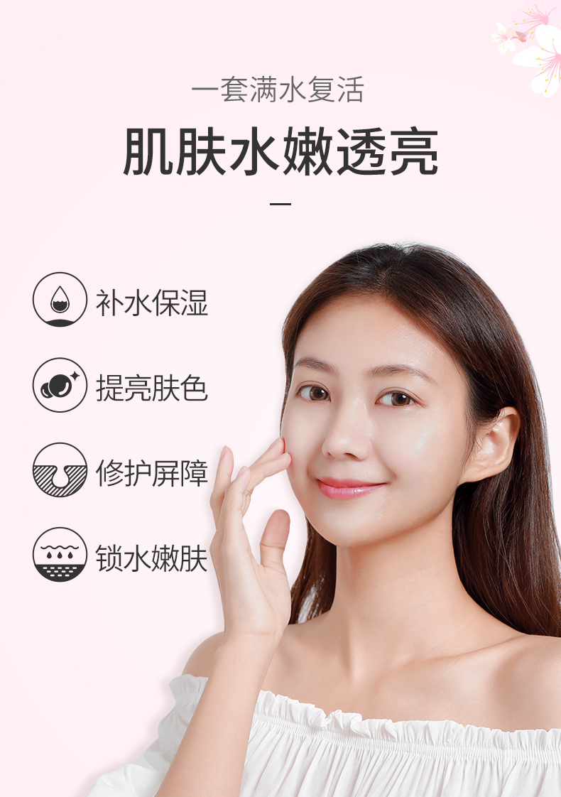 懂行的来说下【旗舰店】舒友阁樱花嫩肤护肤品套装怎么样?使用起来有效果吗