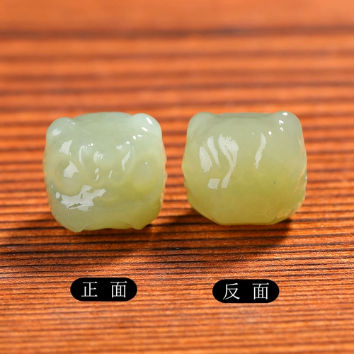 Плетеный резной браслет из бисера ручной работы из нефрита, аксессуар, бусины, аксессуары