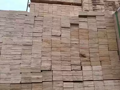 Multi-layer board wooden strip foot pier LVL wooden strip foot pier for pallet