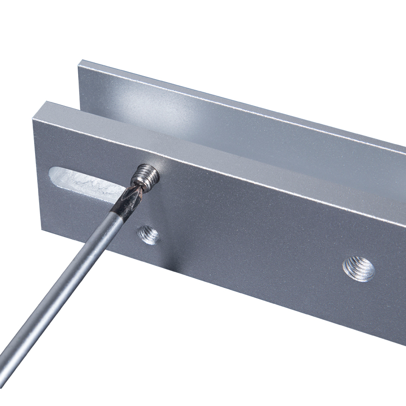 Naqi 280kg Magnetic Lock U Clamp Bracket Glass Door Door Clamp