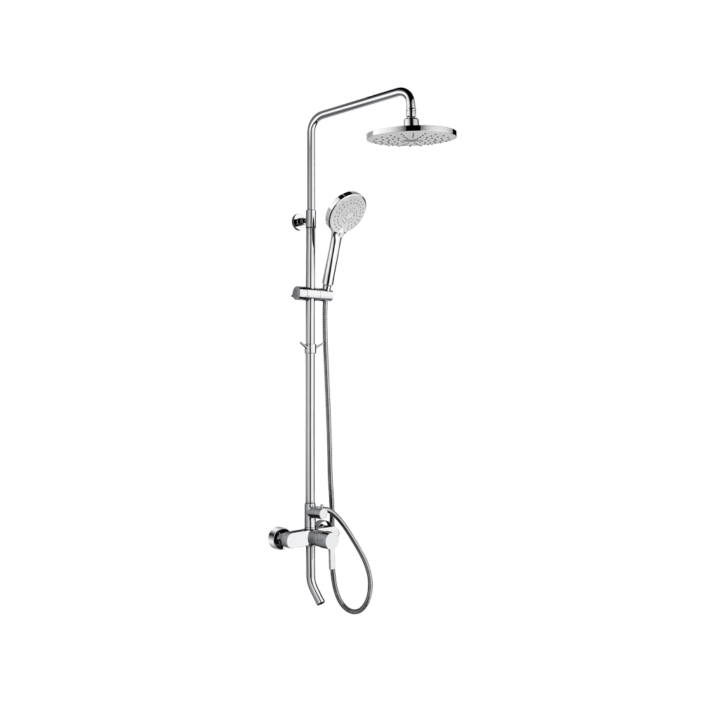 The Everglais with a large shower head HMF2000-69.