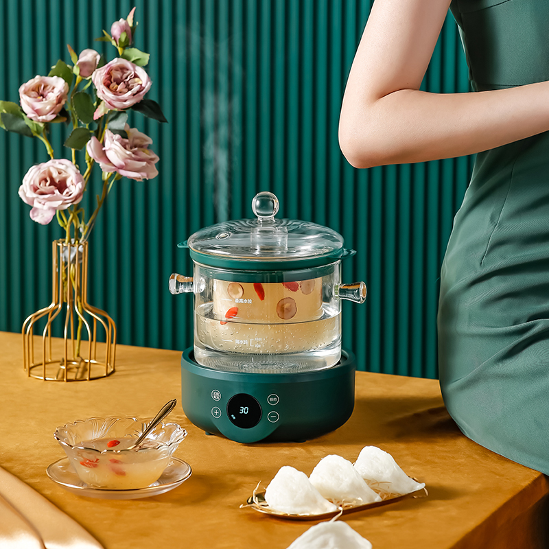 Electric stew boiler nest stew glass water separation stew houseCooker soup stew soup cooked porridge porridge health pot