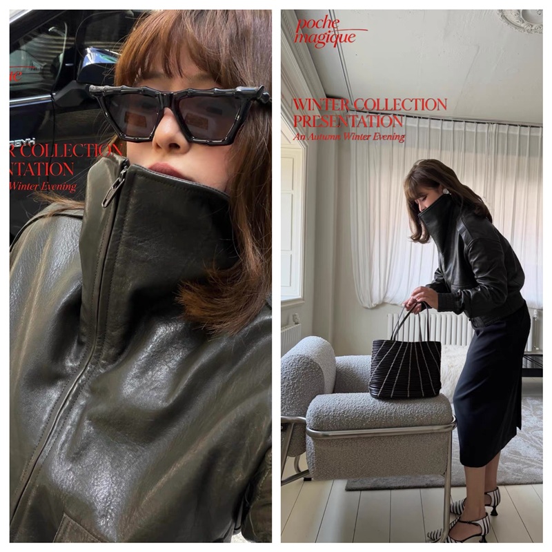 Poche Magique 8/28 Phoeb* Spanish Imported Sheepskin Pilot Retro Jacket Poche Magique 8/28 Phoeb* Spanish Imported Sheepskin Pilot Retro Jacket