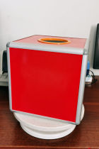  He Risheng large cute creative lucky draw box Opening lucky draw box Wedding gold transparent acrylic lottery box Lottery box Table tennis donation box Event annual meeting lucky draw props