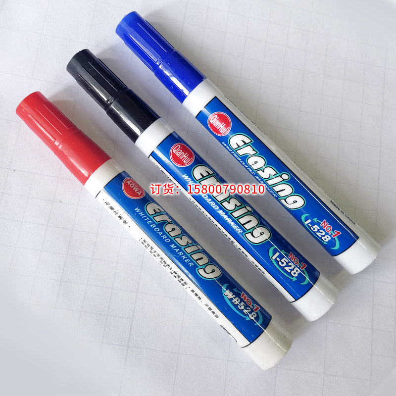 White board pen erasable for children No ink blackboard pen water-based pen writing tablet pen easy to wipe white board