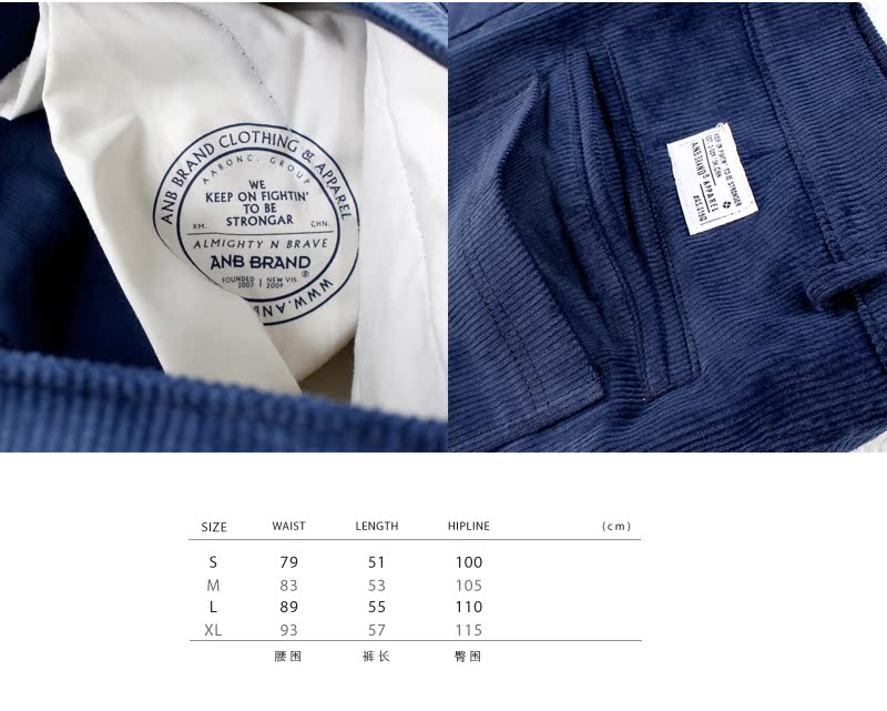 Quần short nhung nền tảng ANB Brand - Quần short jogger nam
