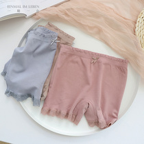 First edition of 2 Dress Safety Pants Day Ensemble Sweet girl hit bottom two wearing cotton stalls Soft glutinous sweating big elastic