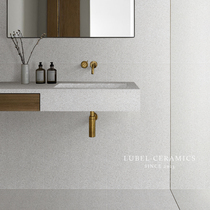 Six Bay Silence Breeze Small Grain Water Mill Stone Floor Tiles Slight Cement Living-room Toilet Tile Balcony Antique Brick Ash