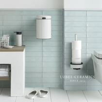 Six Bay Fruits Green Wall Brick Toilet Tile Strip Brick Glazed Face Brick Toilet Bathroom Kitchen Brick Individuality Nordic