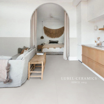 Six shell soft light tile micro cement floor tile 750X1500 floor tile living room bathroom wall brick wicket