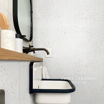 Six Bay Rice Paddy Water Grinding Stone Tiles 600X600 Nordic Washroom Living-room Balcony Anti-Slip Floor Tiles Kitchen Wall Brick