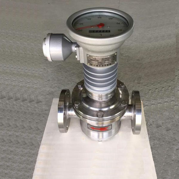 New high-stick syrup flow meter edible oil blend and oil stainless steel elliptical gear quantitative control instrument system