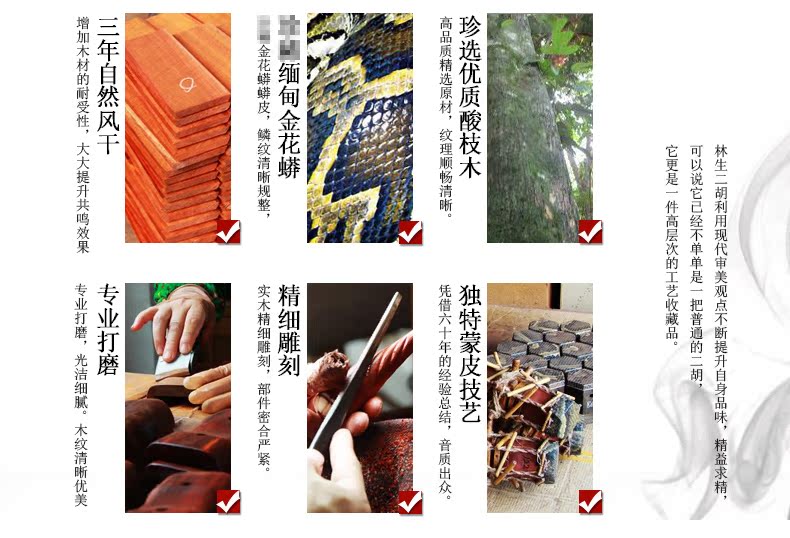 Lu Linsheng Erhu Tinh chỉnh Hai Sao Linsheng Erhu Nhạc cụ Người mới bắt đầu Giới thiệu Người lớn Chơi Erhu Nation cổ cầm và đàn tranh