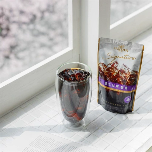 Южная Корея импортировал закуски Jardin Jiaoting без сахарозы лесной орех Ice American Speeing Black Coffee Cold Coffee Beverages