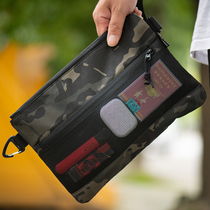 RIMIX multi-function large parts bag wallet bag outdoor portable camouflage storage bag anti-splashing hand bag