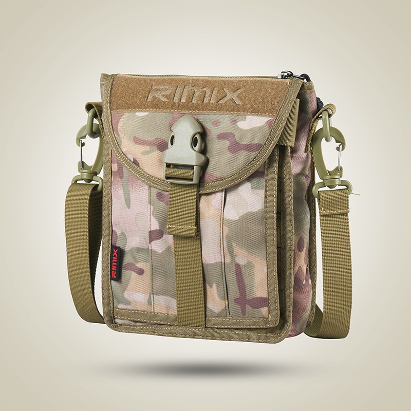 Multi-pocket Tactical Oblique Satchel Outdoor Army Meme Multifunction Satchel Casual Office Workers Single Shoulder Small Money Card Bag