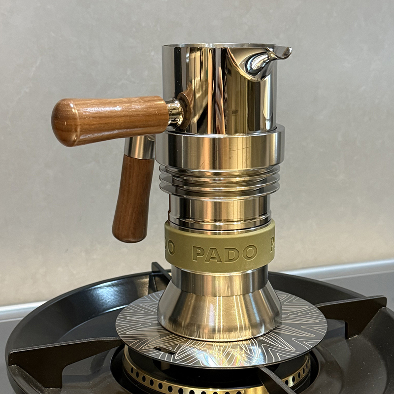 9Bar Espresso Machine 9Barista Pot 316 Stainless Steel Titanium Alloy Steam Extraction Outdoor Latte 58mm