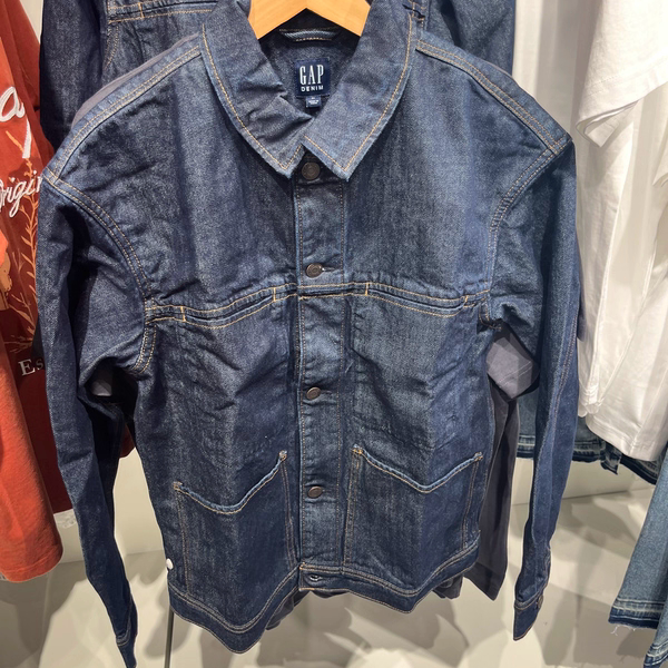 [Cheng Yi Endorsement] Men's Clothing 2026 Autumn Washed Shirt-Style Denim Jacket American Version 873620