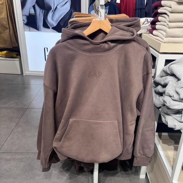 【Cheng Yi Endorsement】Gap Men's and Women's 2026 Autumn Hoodie Sweatshirt Casual Top 831513