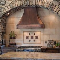 American retro suction range hood Hood household kitchen designer cabinet custom smoke hood