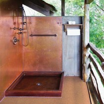 Toilet non-slip Villa Hotel home bathroom anti-copper hammer base shower room waterproof chassis accessories