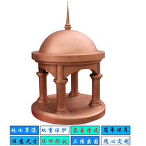 Customizable European cast copper household chimney roof chimney cap Villa breathable cap decorative copper chimney