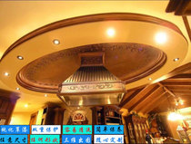 Range hood range hood European art design Villa Hotel Hood decorative cover sheet metal hand-made
