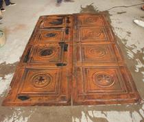 New products listed high-end custom copper door handmade carved European retro style villa open door