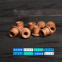 Real shot new CNC lathe processing metal products hand knock copper natural color rivets
