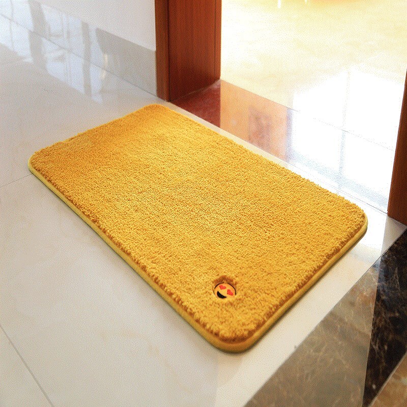 Into the door carpet into the yellow non-slip mat gold feng shui household into the doormat hall foot mat