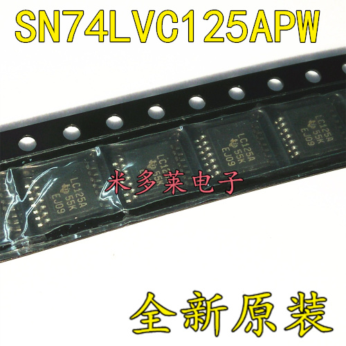 Logic IC SN74LVC125APW TSSOP14 online version printed LC125A SN74LVC125 brand new original